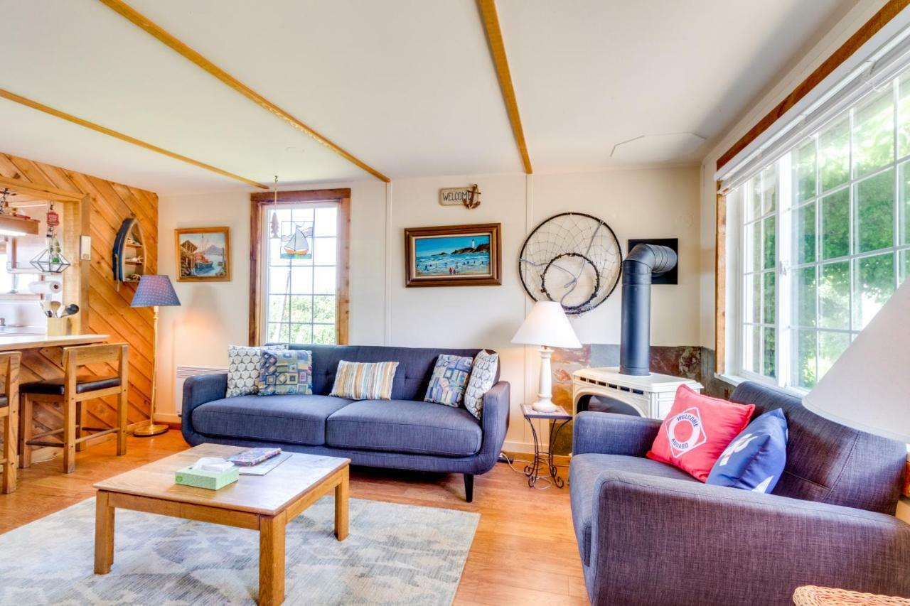 Happy Camp Beachfront Cabin Netarts المظهر الخارجي الصورة