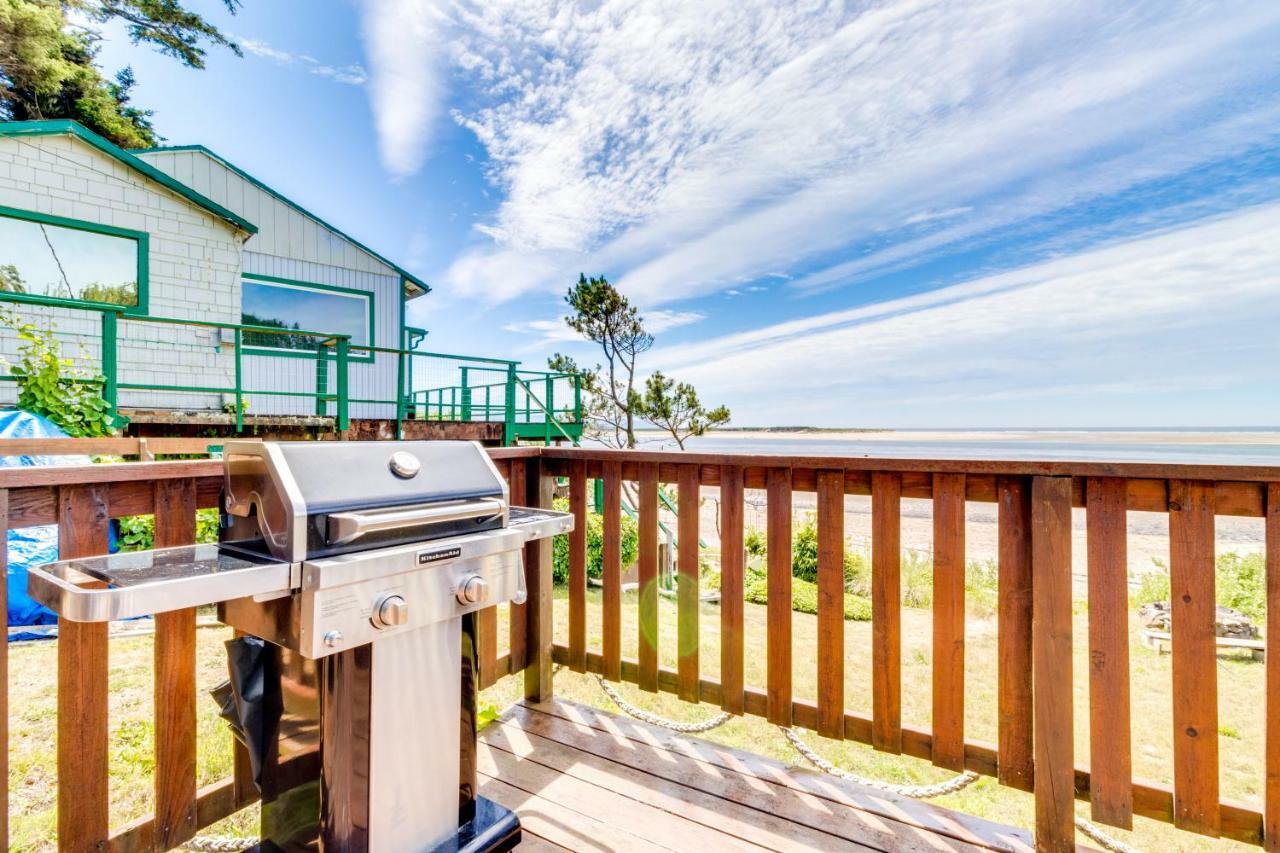 Happy Camp Beachfront Cabin Netarts المظهر الخارجي الصورة
